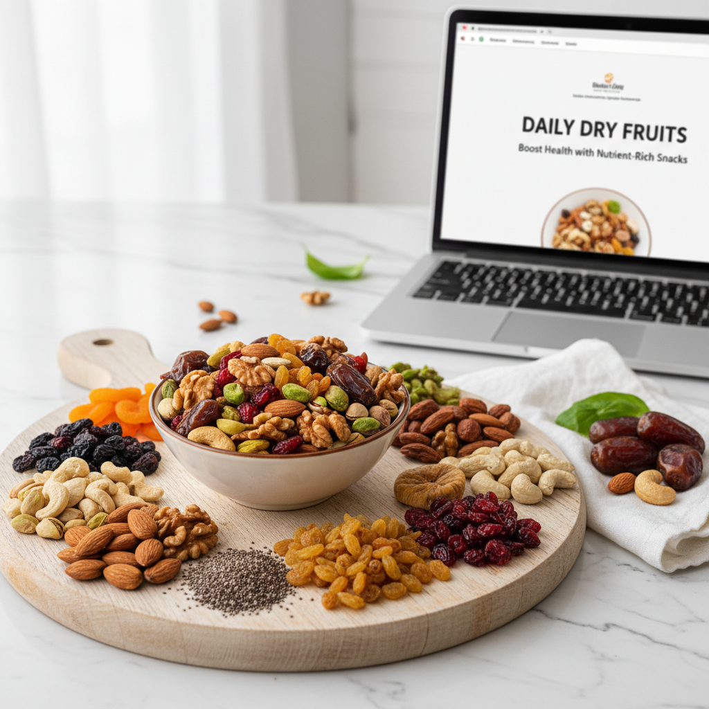 Daily Dry Fruits: Boost Health with Nutrient-Rich Snacks