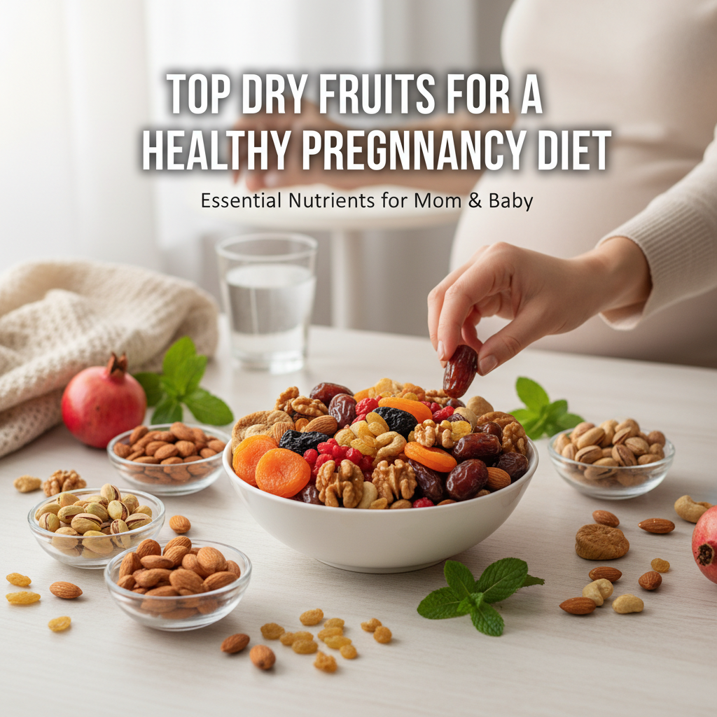 Top Dry Fruits for a Healthy Pregnancy Diet