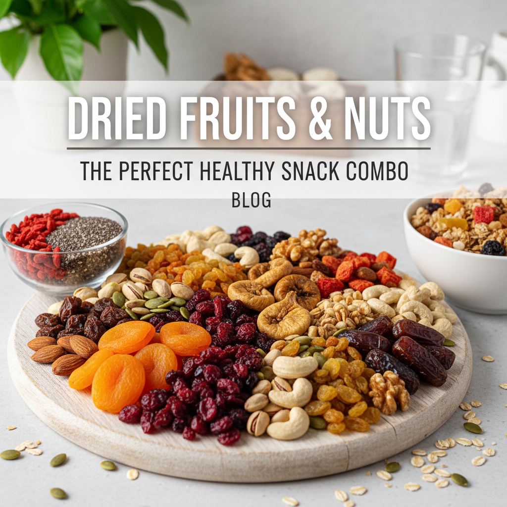 Healthy Snack Combo: Dried Fruits and Nuts Benefits