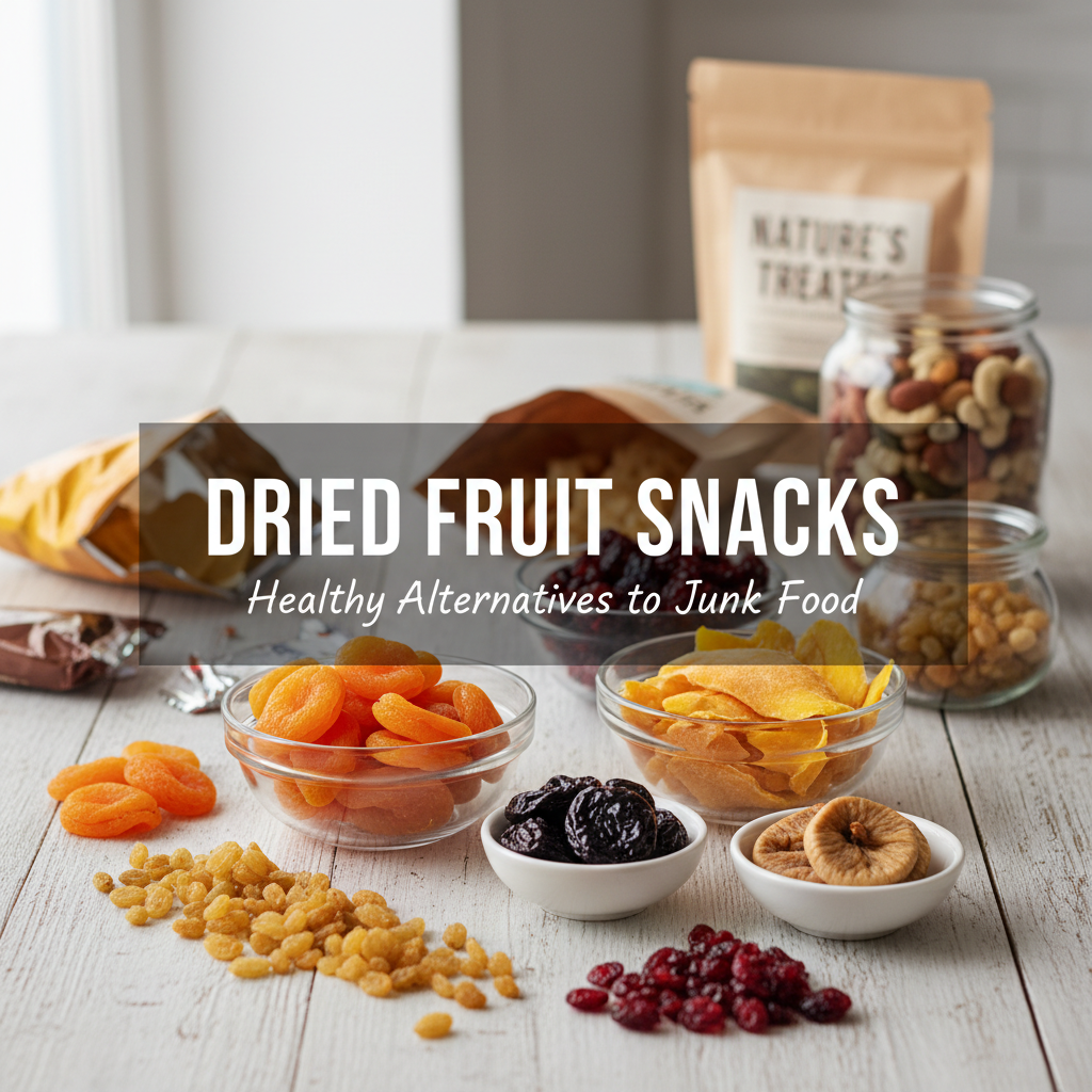Dried Fruit Snacks: Healthy Alternatives to Junk Food