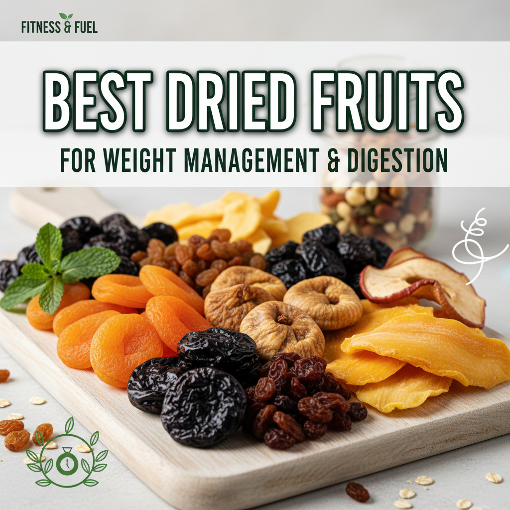 Top Dried Fruits for Weight Management and Digestion