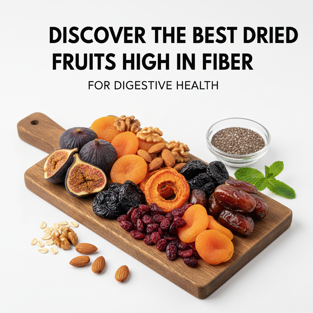 Discover the Best Dried Fruits High in Fiber for Digestive Health