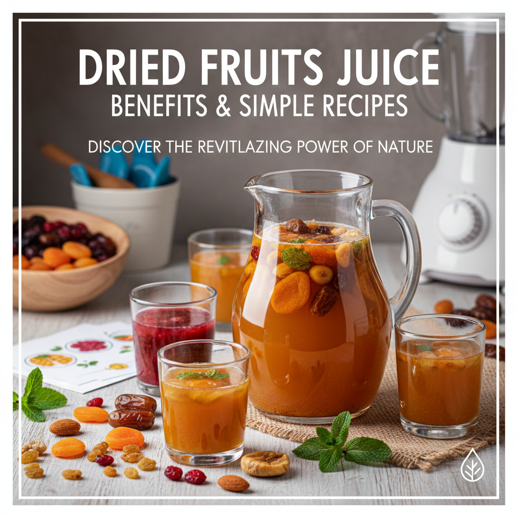 Discover the Benefits of Dried Fruits Juice Recipes
